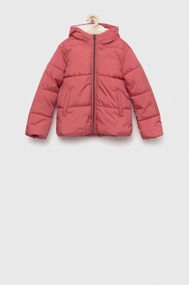 Дитяча куртка United Colors of Benetton колір рожевий (2815225)