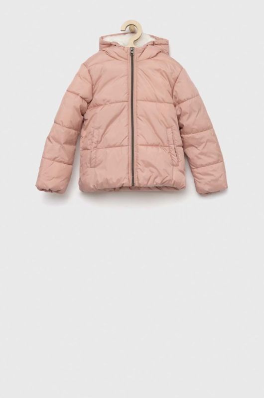 Дитяча куртка United Colors of Benetton колір рожевий (2815210)