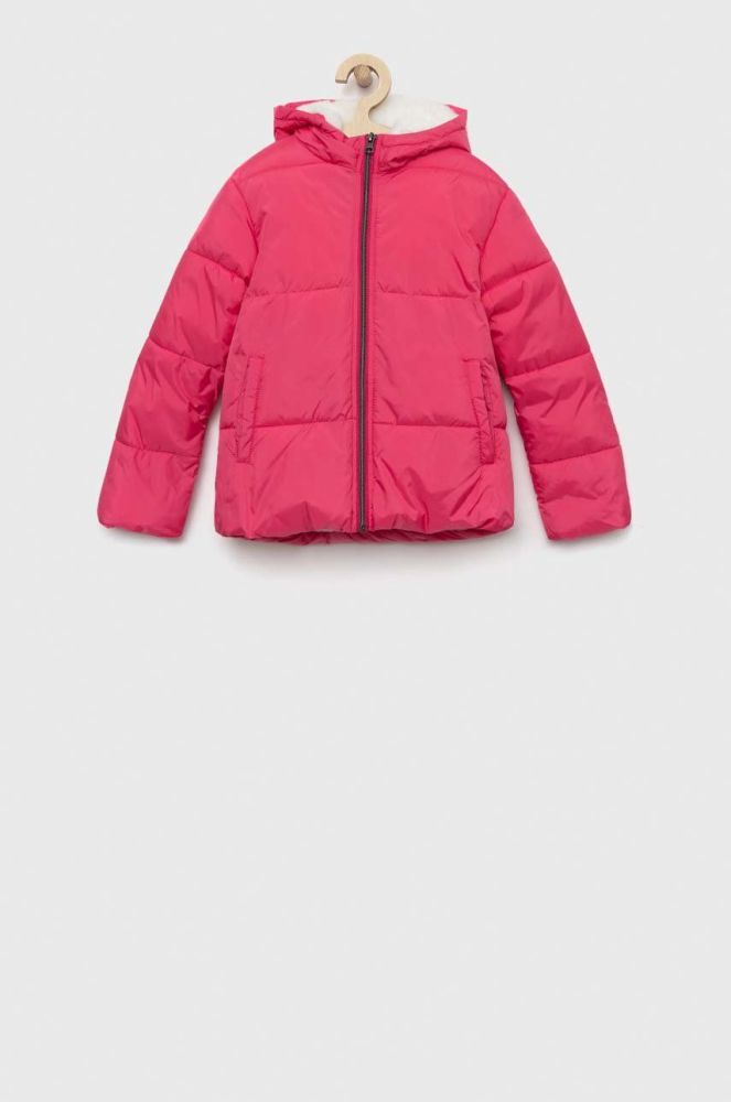 Дитяча куртка United Colors of Benetton колір рожевий (2815204)
