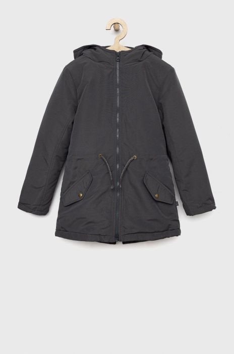 Дитяча парка United Colors of Benetton колір сірий