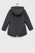 Дитяча парка United Colors of Benetton колір сірий