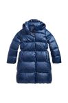 Дитяча пухова куртка Polo Ralph Lauren колір синій