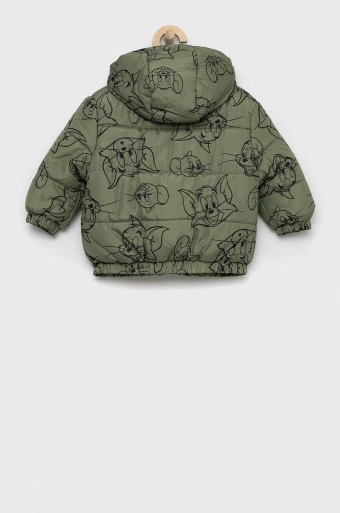 Дитяча куртка Fila колір зелений фото 2