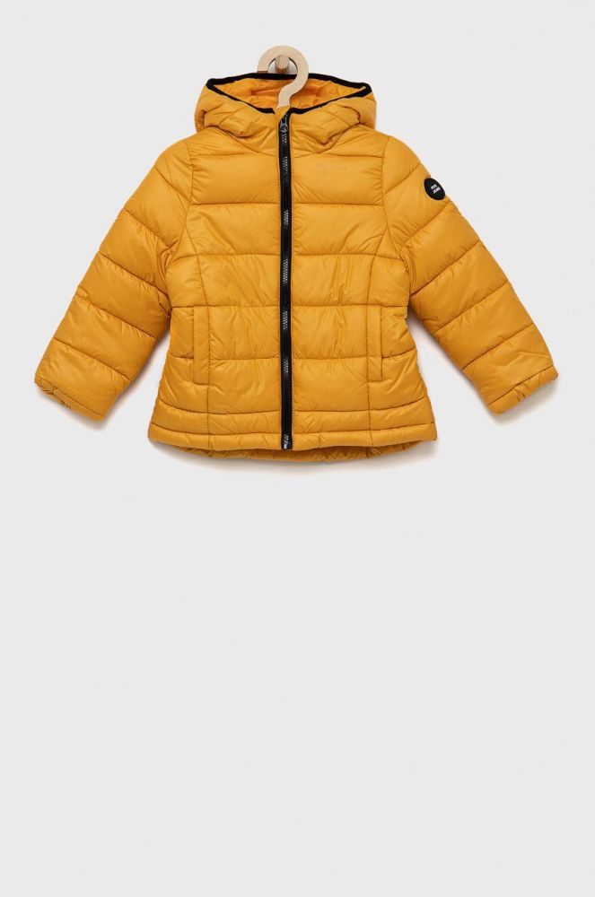 Дитяча куртка Pepe Jeans колір жовтий