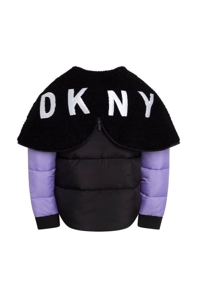 Дитяча куртка Dkny колір рожевий (2698311) фото 4