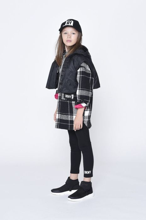 Дитяча куртка Dkny колір чорний (2698330)