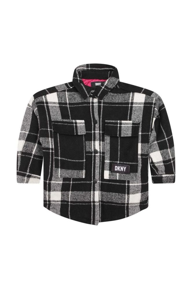 Дитяча куртка Dkny колір чорний (2698330) фото 5