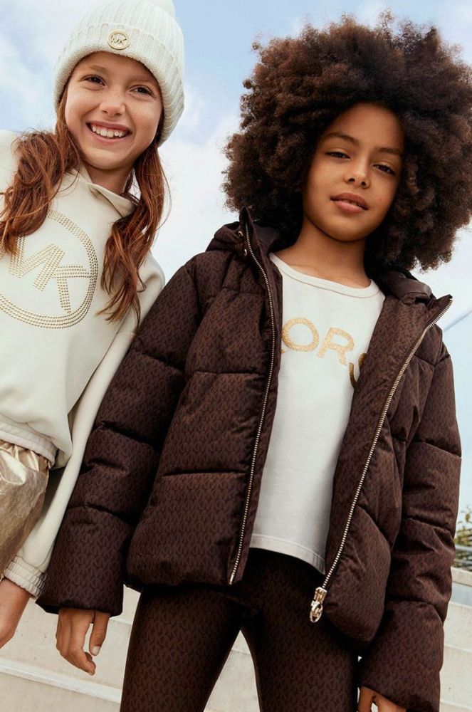 Дитяча куртка Michael Kors колір коричневий (2691453) фото 5