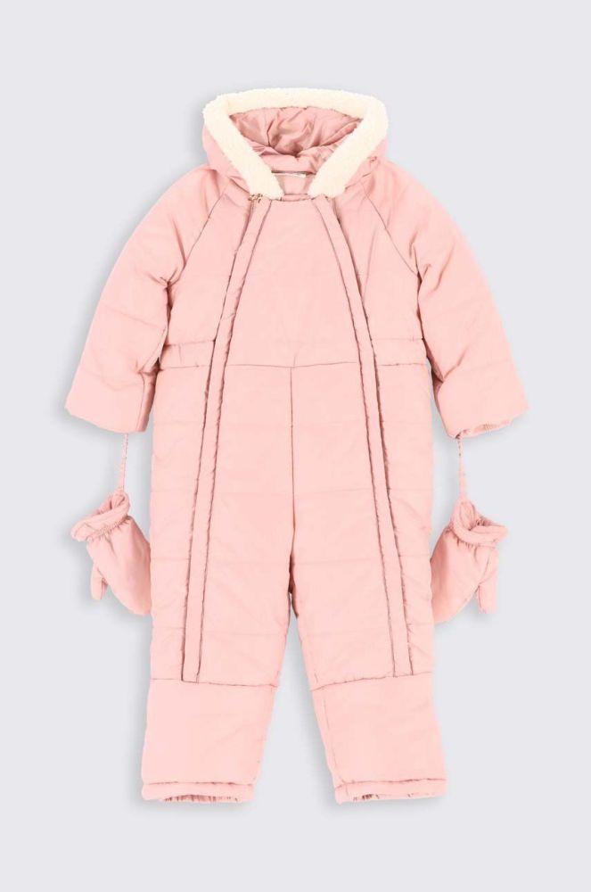 Комбінезон для немовлят Coccodrillo колір рожевий