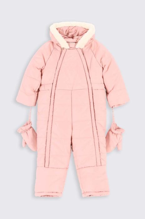 Комбінезон для немовлят Coccodrillo колір рожевий