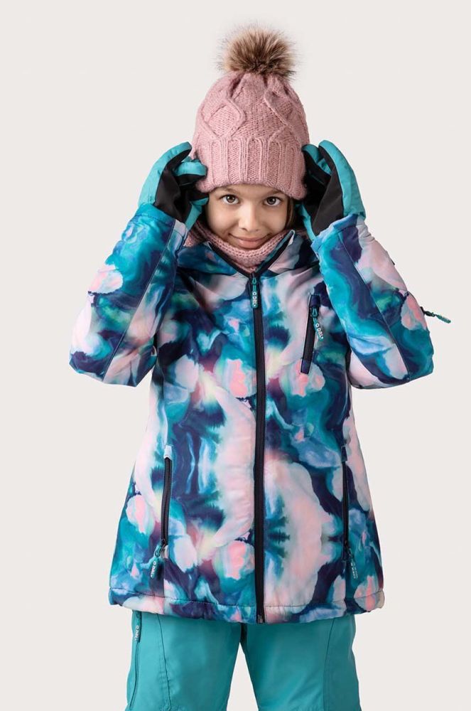 Дитяча гірськолижна куртка Coccodrillo колір барвистий (2869544)