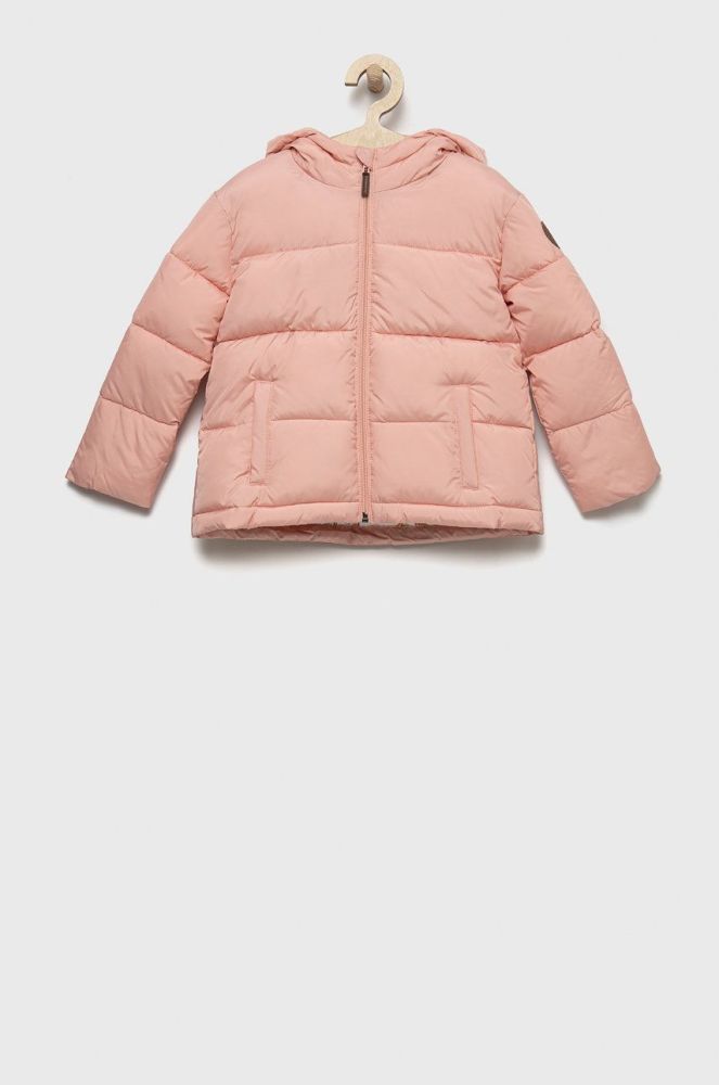 Дитяча куртка Roxy колір рожевий
