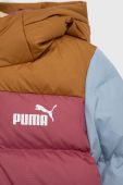 Дитяча куртка Puma колір рожевий
