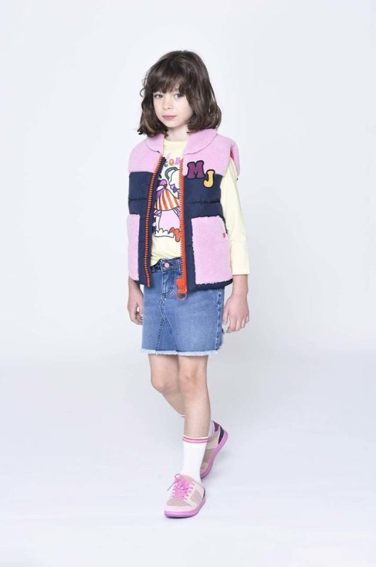 Дитяча безрукавка Marc Jacobs колір барвистий