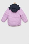 Дитяча куртка adidas Performance колір фіолетовий