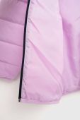 Дитяча куртка adidas Performance колір фіолетовий