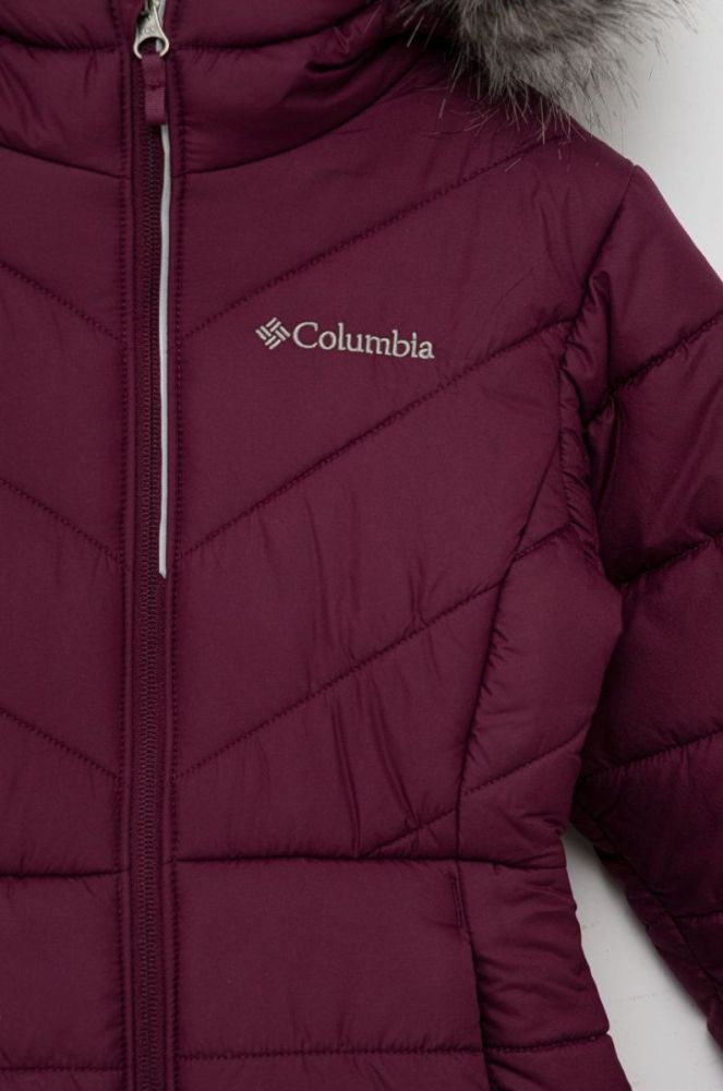 Дитяча куртка Columbia колір фіолетовий (2624487) фото 3