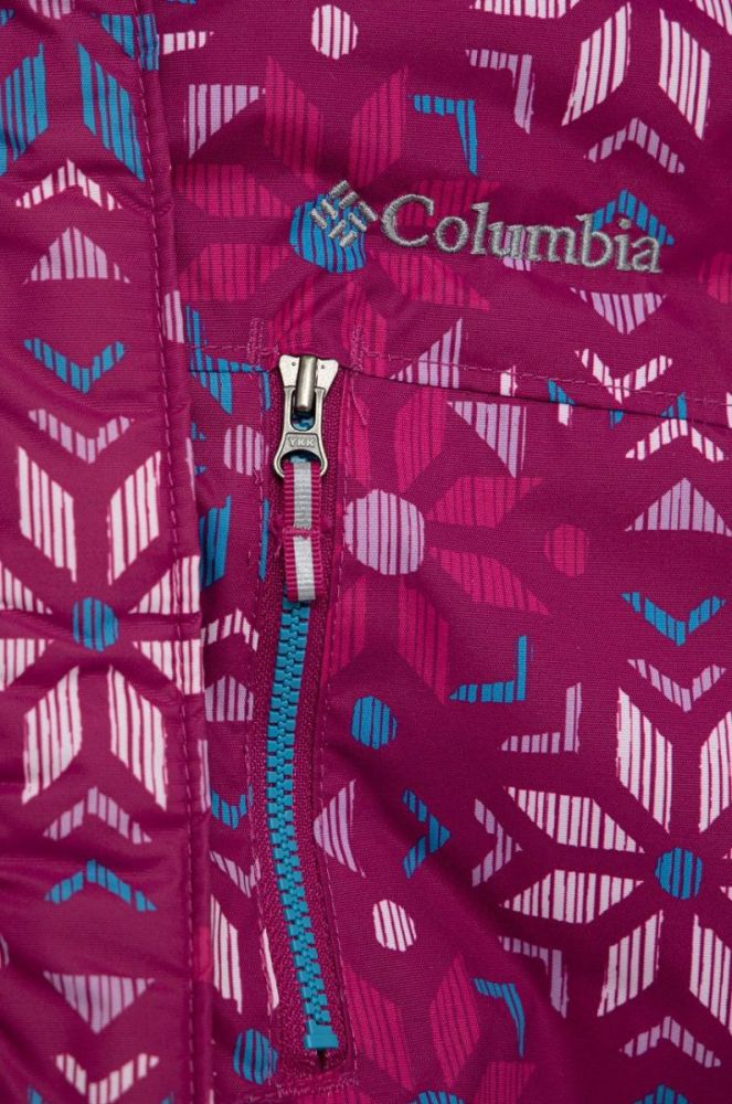 Дитячий дощовик Columbia колір рожевий фото 3