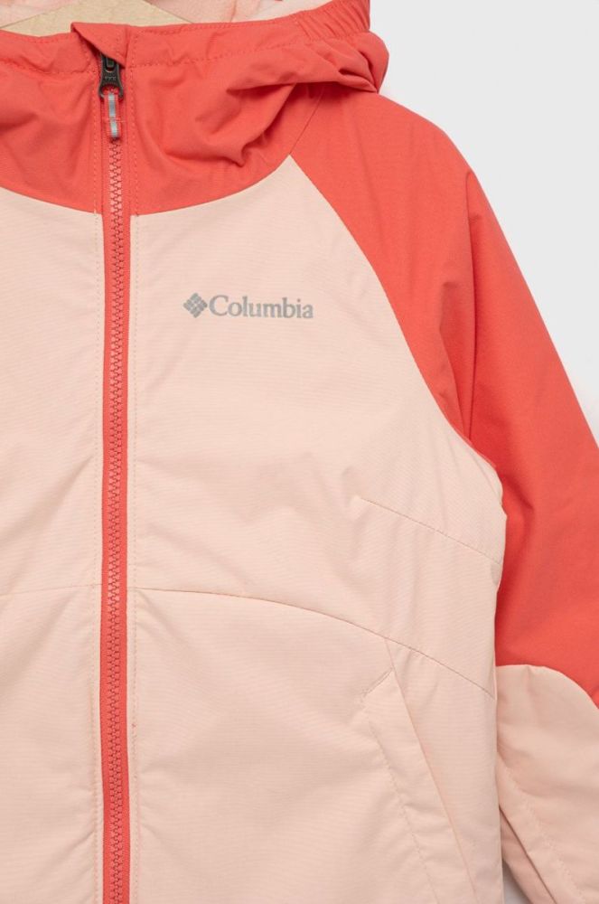 Дитяча куртка Columbia колір рожевий (2621534) фото 3