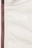 Дитяча пухова куртка The North Face REVERSIBLE NORTH DOWN HOODED JACKET Колір бордовий колір рожевий
