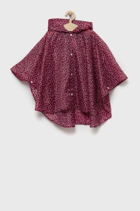 Дитяча куртка United Colors of Benetton колір бордовий (2644271)