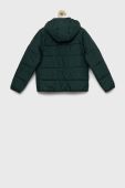 Дитяча куртка adidas Originals колір зелений