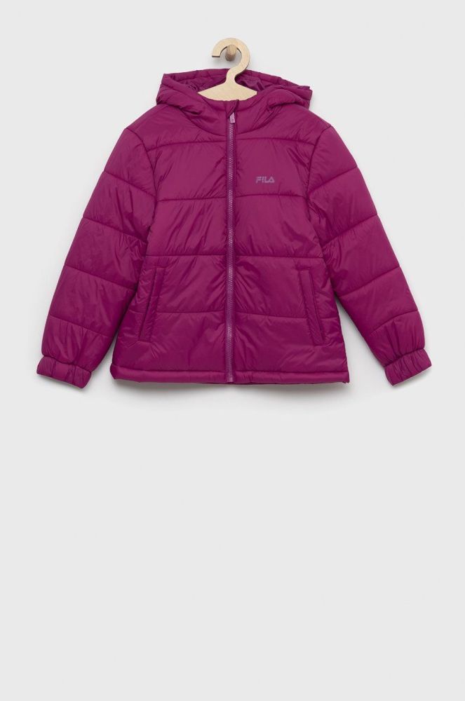 Дитяча куртка Fila колір рожевий (2656353)