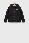 Дитяча куртка Puma колір чорний
