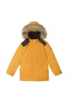 Дитяча пухова куртка Reima колір жовтий