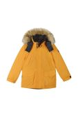 Дитяча пухова куртка Reima колір жовтий