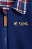Дитяча двостороння куртка Mini Rodini колір синій
