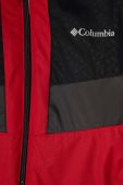 Дитяча гірськолижна куртка Columbia колір червоний