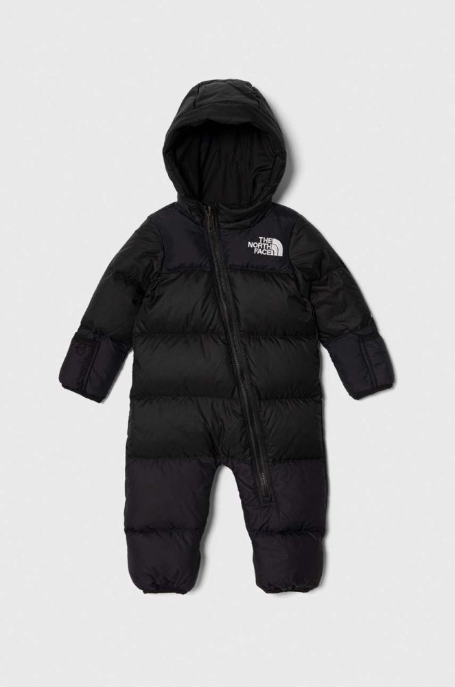 Пуховий комбінезон для немовлят The North Face BABY 1996 RETRO NUPTSE ONE PIECE колір чорний