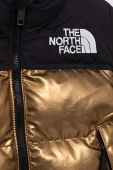 Дитяча пухова куртка The North Face TEEN PRINTED 1996 RETRO NUPTSE JACKET Колір золотий колір золотий