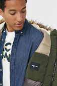 Парка Jack & Jones чоловіча колір зелений зимова