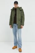 Парка Tom Tailor чоловіча колір зелений перехідна