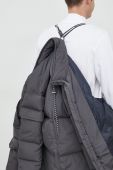 Пухова куртка Emporio Armani чоловіча колір сірий зимова