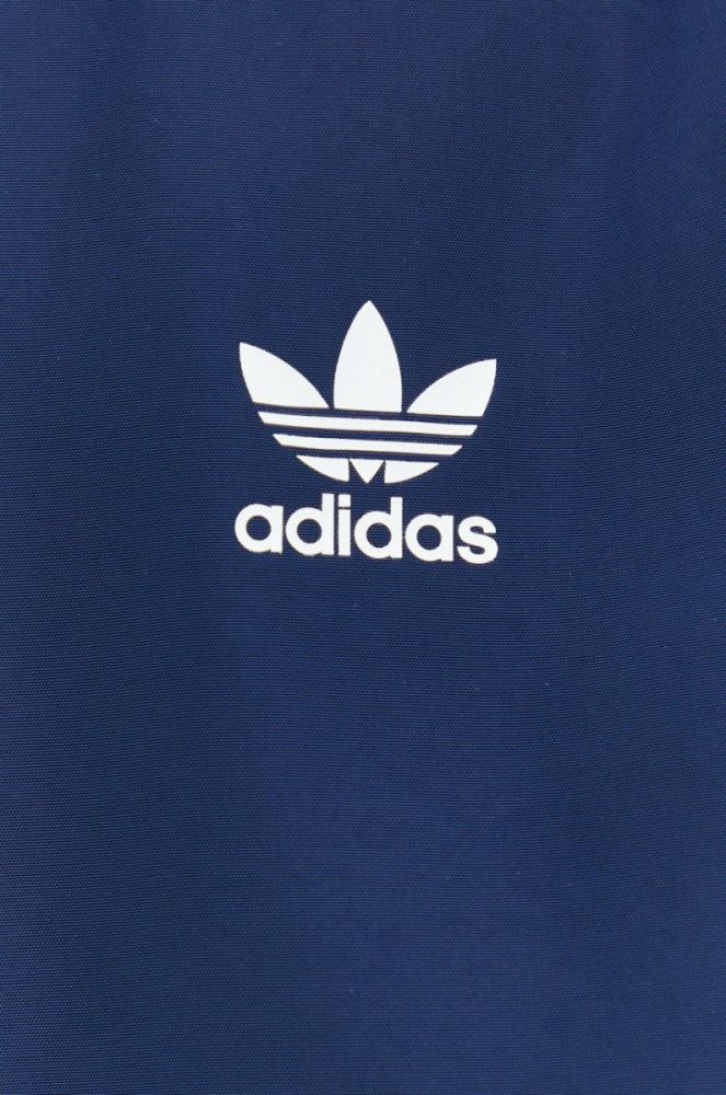 Куртка adidas Originals чоловіча колір синій перехідна oversize фото 6