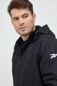 Куртка Reebok чоловіча колір чорний перехідна