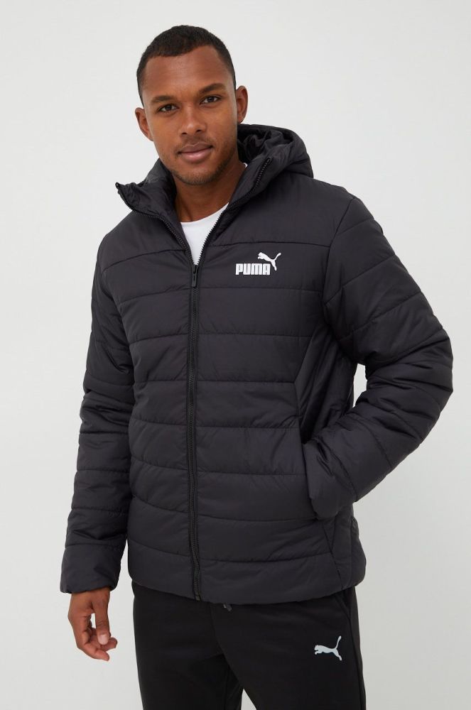 Куртка Puma чоловіча колір чорний перехідна (2592991)