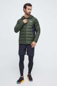 Пухова куртка Puma чоловіча колір зелений