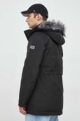 Пухова парка Guess чоловіча колір чорний зимова (2804380) Пухова парка Guess чоловіча колір чорний зимова (2804380)
