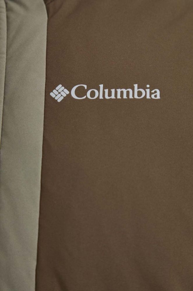 Пухова куртка Columbia чоловіча колір зелений зимова 2008463-346 фото 5
