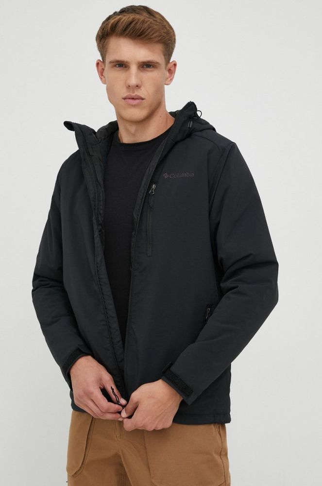 Куртка Columbia чоловіча колір чорний перехідна (2558711)