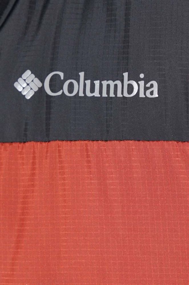 Куртка Columbia чоловіча колір червоний перехідна фото 5