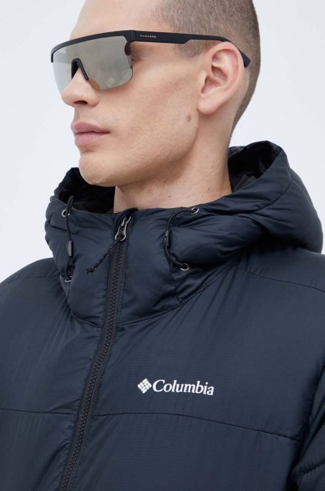 Куртка Columbia чоловіча колір чорний перехідна (3488644) фото 4