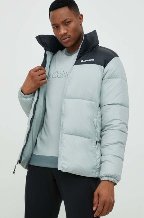 Куртка Columbia чоловіча колір зелений зимова (2946319)
