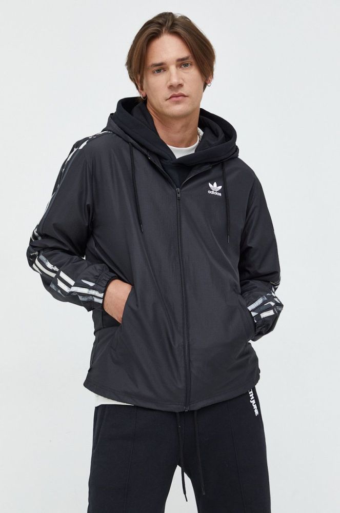 Куртка adidas Originals чоловіча колір чорний перехідна (2724558)