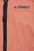 Куртка outdoor adidas TERREX Utilitas колір помаранчевий перехідна