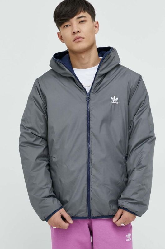 Куртка adidas Originals чоловіча колір синій зимова (2808727) фото 2
